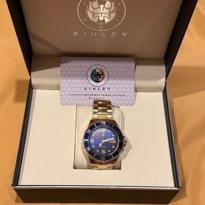 KINLEY Ocean Master K-om-008 Blue Dial Men's Watch